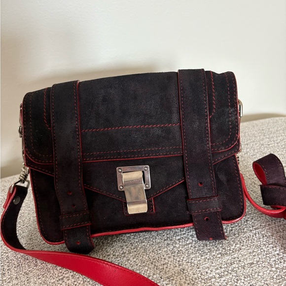 Proenza Schouler Suede PS1 Mini Pouch